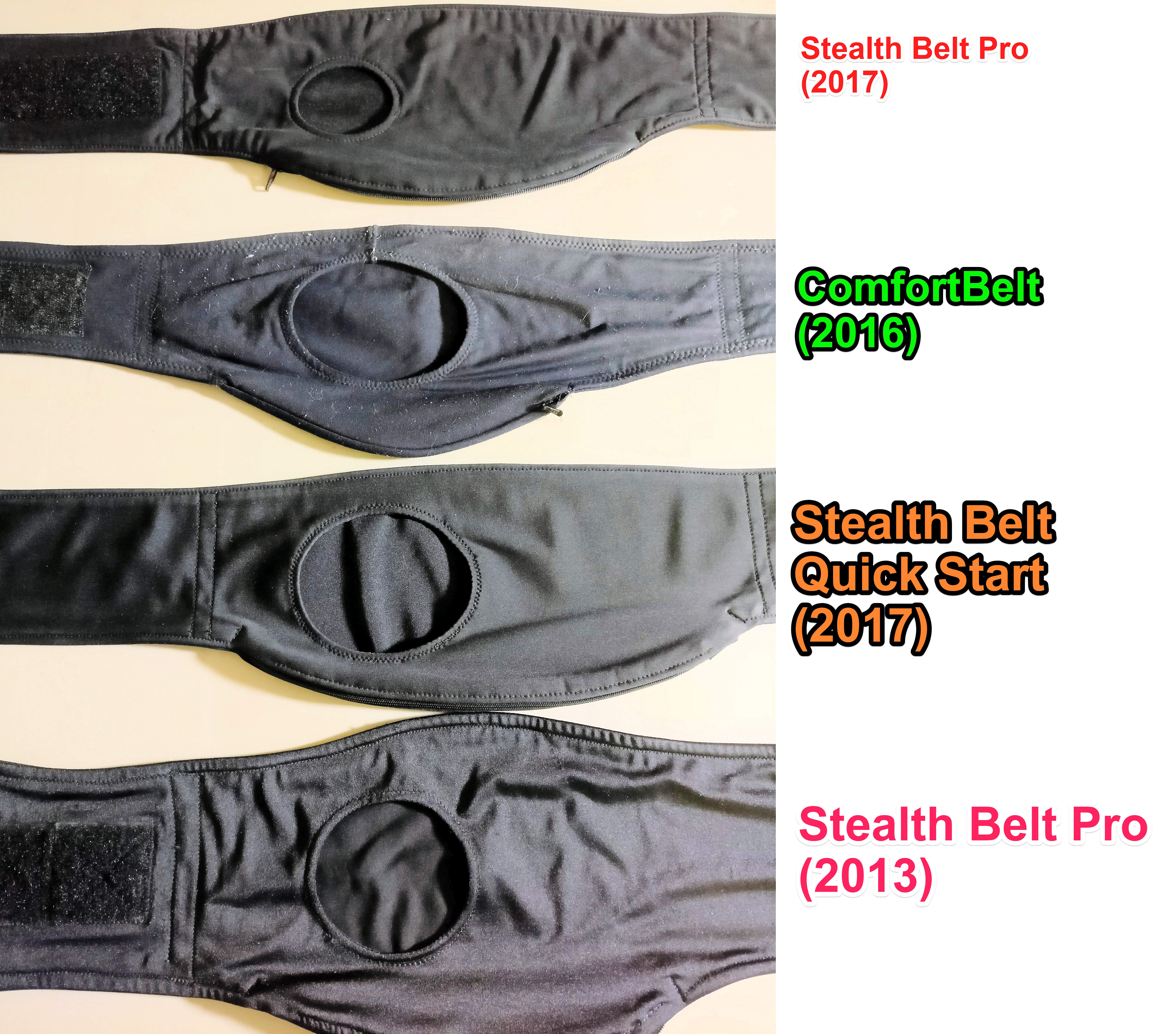 Stealth Belt vs. Comfort Belt: Showdown!