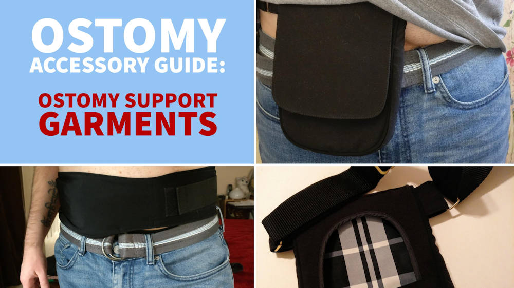 Ostomy Support Garments Ostomy Underwear for Women Stoma Bag Cover  Colostomy Bag Cover Hernia Support for Men (26~40 Waistline)